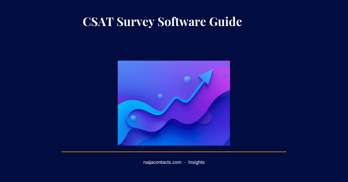 Customer Satisfaction Survey Software: A Buyer's Guide